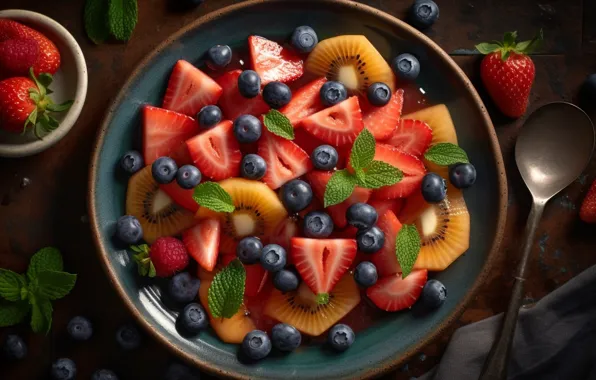 Berries, food, fruit, a lot, different, delicious, juicy, cuts