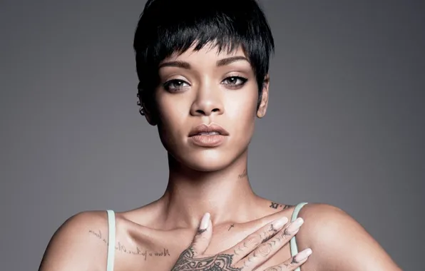 Tattoo, singer, Rihanna, celebrity, tattoo, Rihanna
