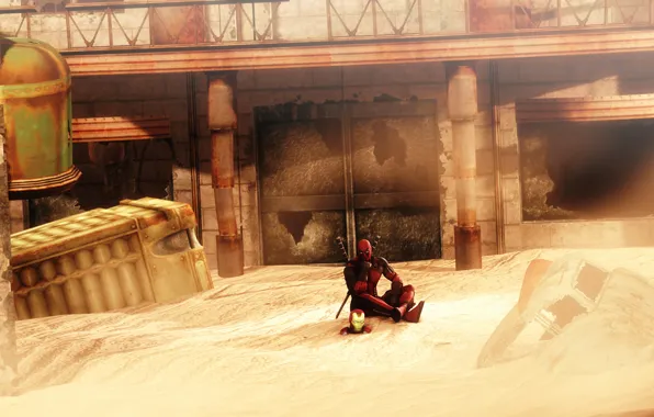 Deadpool, Deadpool, mercenary, Marvel Comics, Wade Wilson, antihero