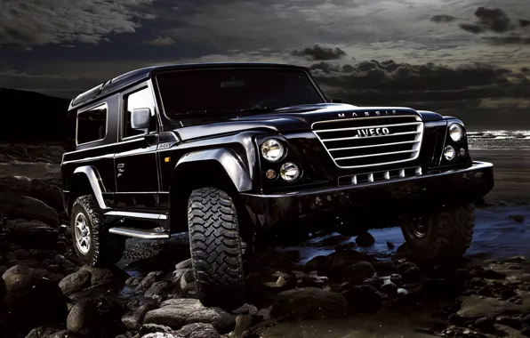 Car, landscape, italy, SUV, Iveco, Massif, iveco massif