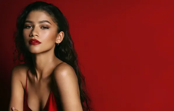 Actress, brunette, Zendaya, Sendee