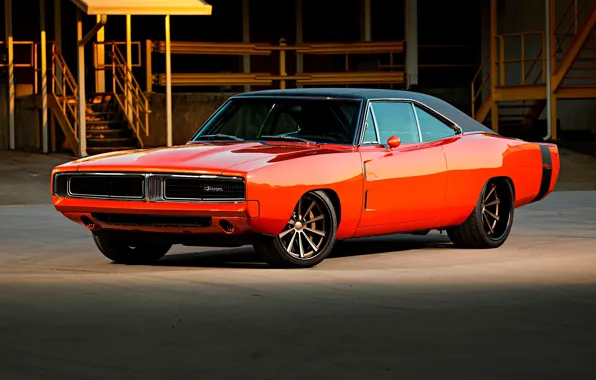 Dodge, Charger, Wheels, '69, Forgeline, Dropkick