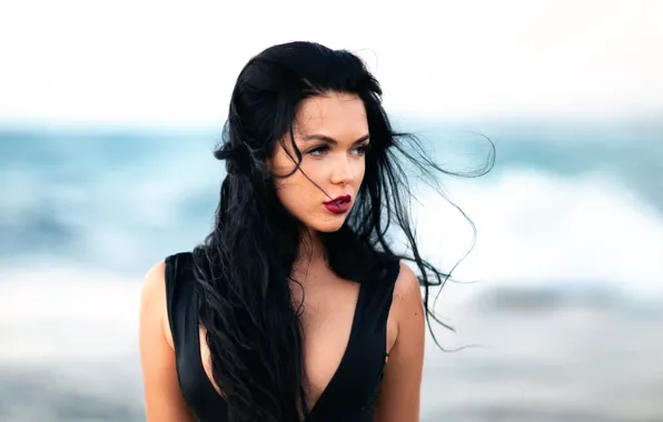 Makeup, neckline, sponge, Olga, Olya, Lashon Rise