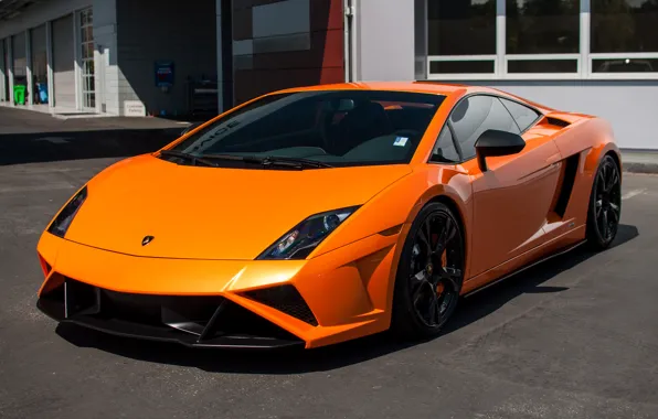 Lamborghini, Orange, Gallardo