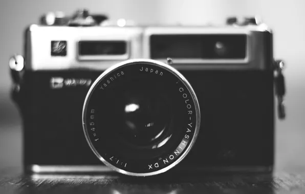Camera, lens, Yashica