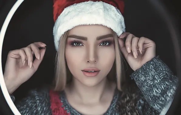 Picture look, girl, hands, makeup, Pagani Ali