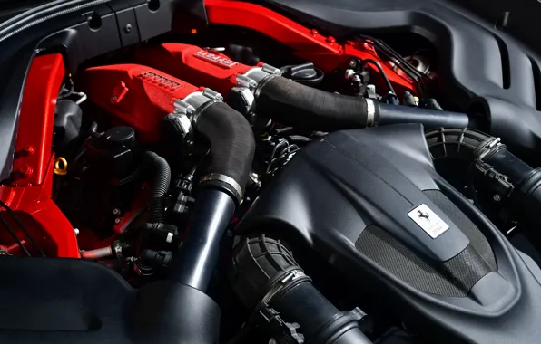 Engine, Ferrari, Roma, 2020, V8 twinturbo