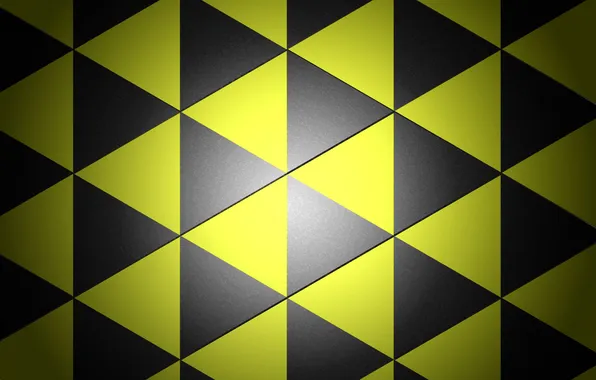 Picture background, triangles, yellow, black