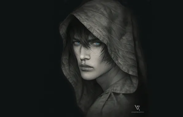Look, hood, guy