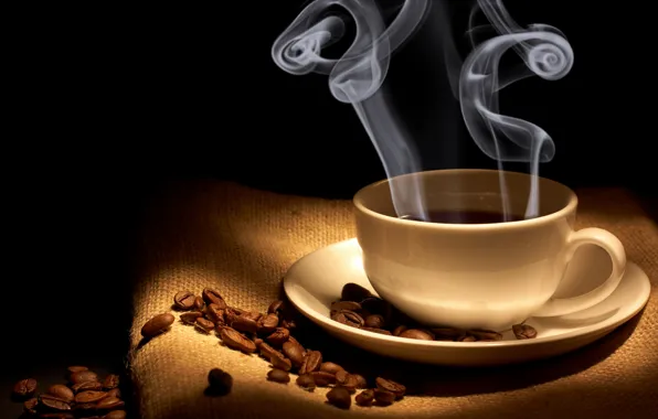 Coffee, grain, couples, drink, aroma
