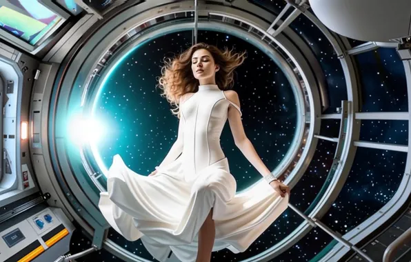 Space, stars, nature, girls, the universe, dance, space, star