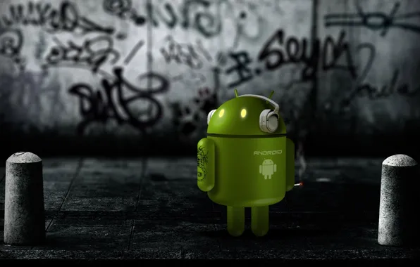 Robot, Android, android, green