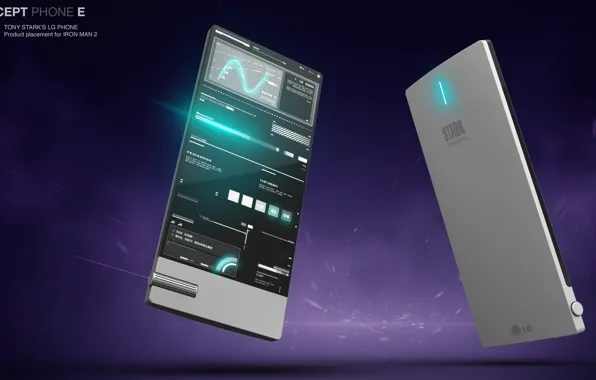 Design, phone, screen, camera, Concept phone for Tony Stark