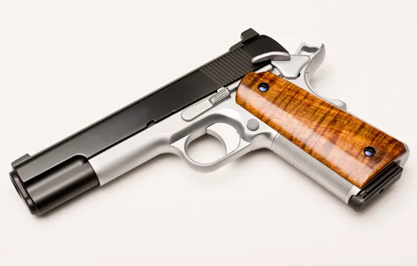 Gun, weapons, background, trunk, 1911, Colt, Dave Erickson