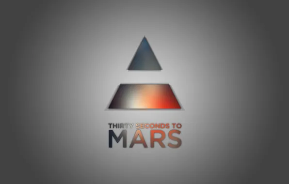 Music, rock, minimalism, 30 seconds to mars, triangle, thirty seconds to mars