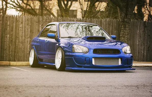 Picture tuning, before, blue, blue, subaru impreza, Subaru, wrx sti