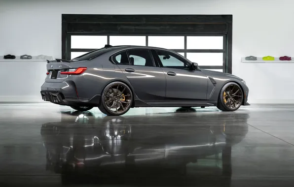 BMW, Vorsteiner, Side, BMW M3, Garage, Rear, G80, Vorsteiner BMW M3