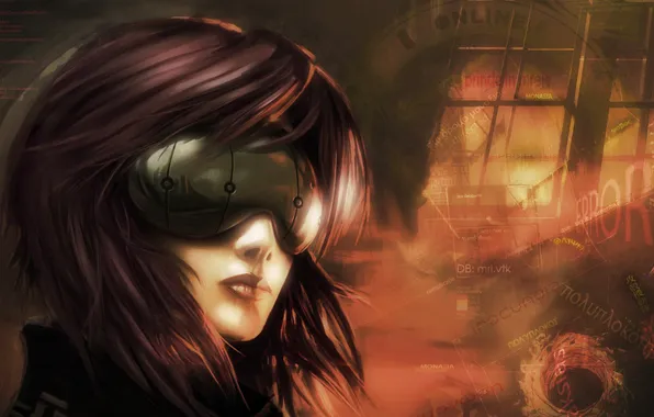 Picture fiction, anime, cyberpunk, Ghost in the shell, Ghost in the Shell, Motoko Kusanagi