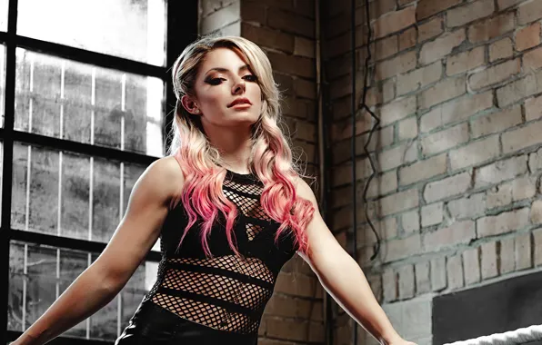 Picture RAW, hair, look, pose, blonde, wrestler, Alexa Bliss, Alexa Bliss