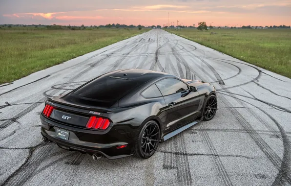 Picture Mustang, Ford, black, Hennessey, Hennessey Ford Mustang GT
