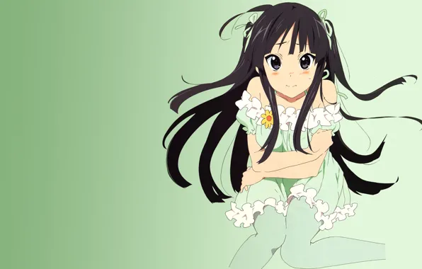 Dress, ribbons, K-ON, Akiyama Mio, anime.