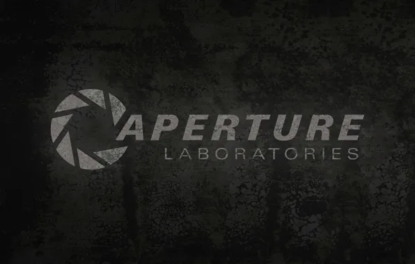 Grey, background, the portal, logo, Portal, Aparture Labaratories, multi-screen, multiscreen