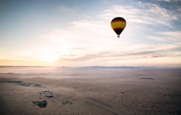 The sky, balls, sport