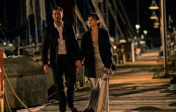 Picture cinema, girl, man, movie, book, film, Dakota Johnson, Jamie Dornan