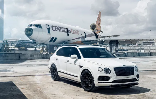 Bentley, White, New, VAG, Aircraft, 2017, Bentayga
