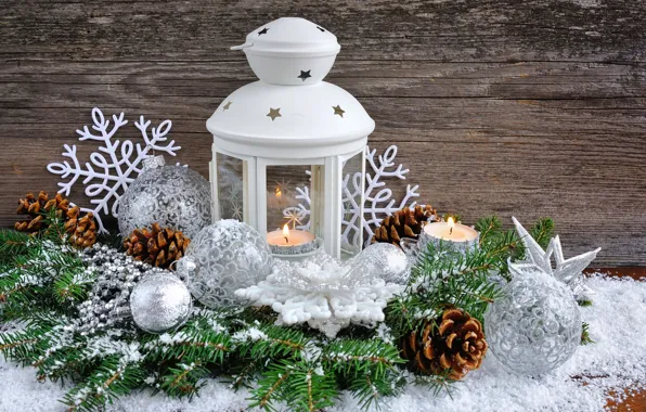 Picture ball, spruce, candles, Christmas, flashlight, New year, bump, Christmas