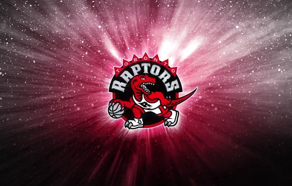 Red, The ball, Sport, Basketball, Dinosaur, Logo, NBA, Toronto Raptors