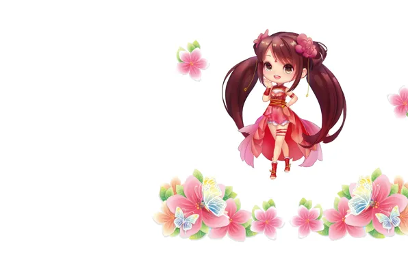 The game, anime, art, baby, fairy, zhang wenjie