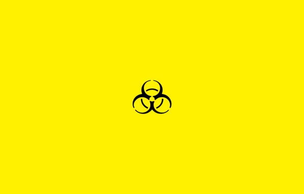 Picture danger, sign, wallpaper, Biohazard, biological weapons