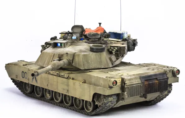 Weapons, army, tank, M1A1 Abrams