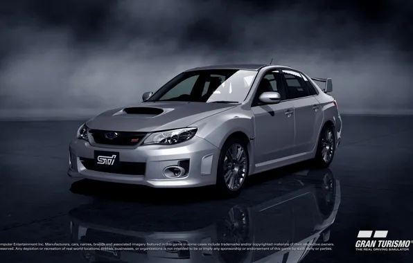 Subaru, Impreza, Smoke, Machine, Race, Racing, Gran, Turismo 5