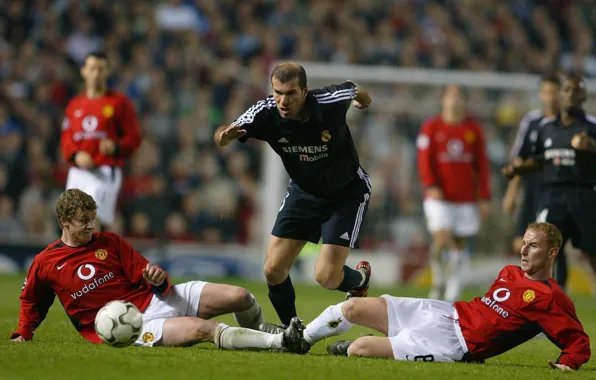 Football, soccer, Champions League, Real Madrid, Zidane, Zinedine, manchester unitet