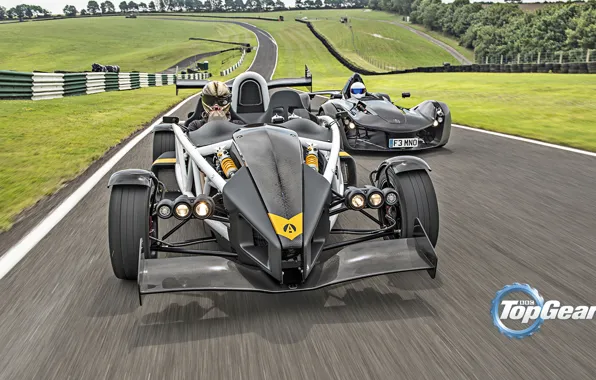 Picture Top Gear, Cars, Speed, Front, Day, Stig, Ariel Atom, Track