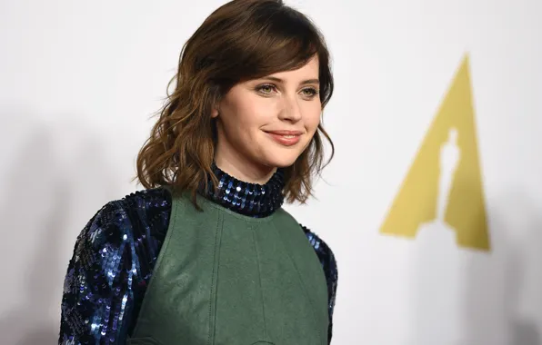 Girl, smile, actress, hair, Felicity Jones, Felicity Jones