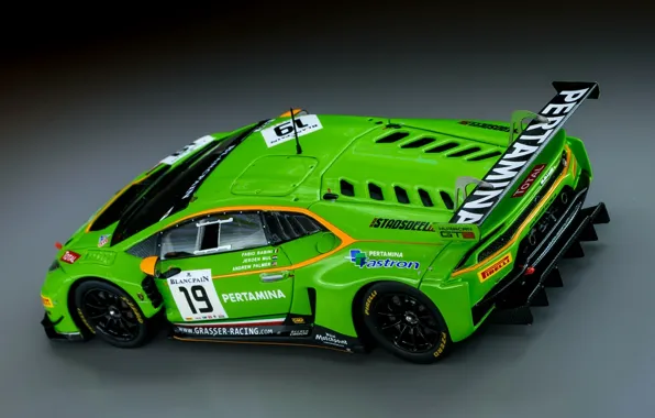 Picture Lamborghini, side view, the view from the top, GT3, Spark, 2015, Huracan, Lamborghini Huracan GT3