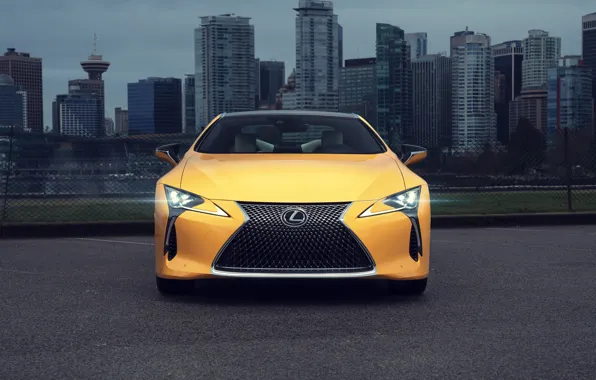 Lexus, front view, LC 500, 2019, Inspiration Series