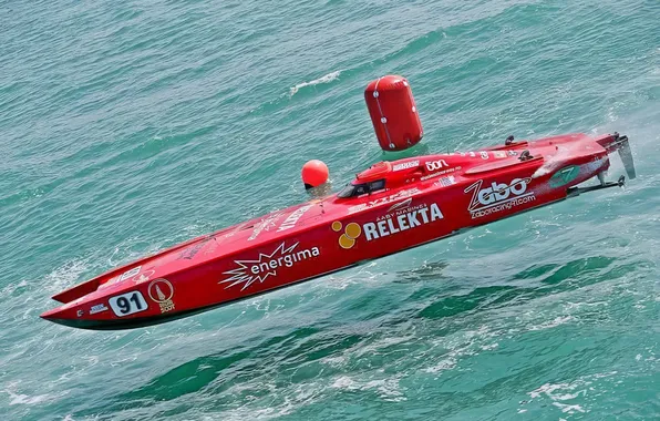 Race, boat, speed