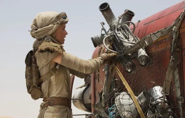 Frame, Star Wars, Star Wars, Ray, Daisy Ridley