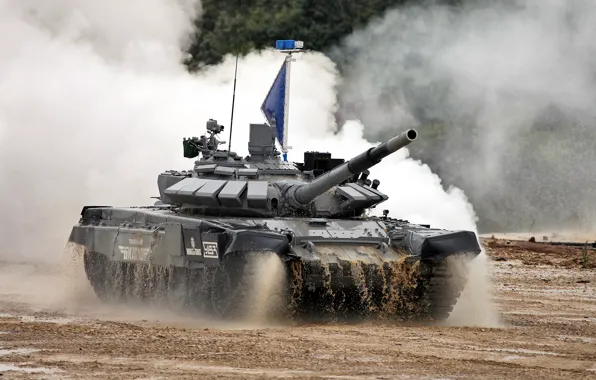 Tank, Russia, T-72 B3, Tank biathlon