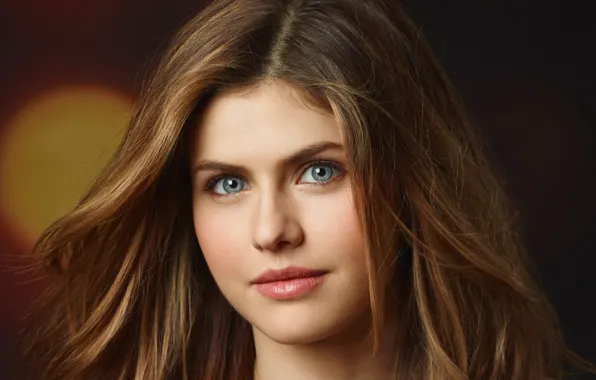 Look, close-up, face, background, portrait, makeup, actress, hairstyle