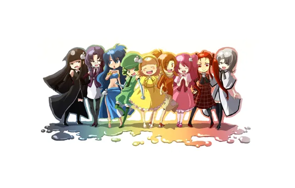 Picture art, girl, Video