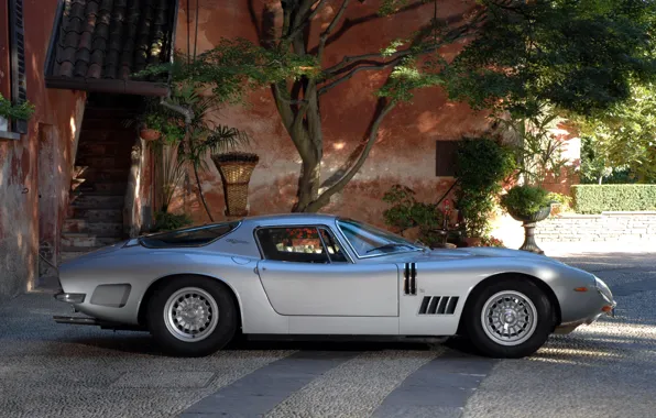 Coupe, Bizzarrini, side view, 1966, masterpiece, 5300 GT, Strada, sports car