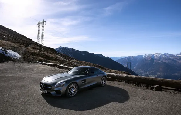 Picture road, AMG, Mercedes-benz, GT-S