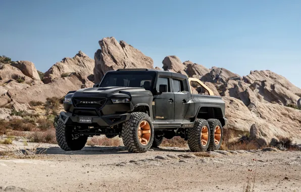 Pickup, Rezvani, 2020, Hercules 6x6, six - wheeled