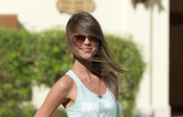 Girl, model, brown hair, cute