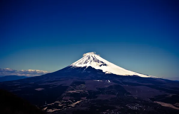 Japan, island, mountain, the volcano, Fuji, Honshu, Fuji, Fujisan